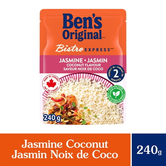 BEN'S ORIGINAL BISTRO EXPRESS Coconut Flavoured Rice Side Dish, 240g Pouch