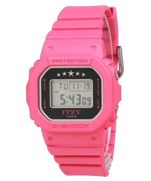 Casio G-Shock ITZY Collaboration Numérique Bracelet en Résine Bio-Basée Quartz GMD-S5610IT-4A Montre pour Femme 200M
