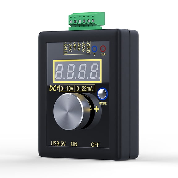 Graflsoa Générateur de Signal Portable SG-002 avec Sortie 0-10V/0-22mA pour Laboratoires et Usage Industriel, Type 2 (Pile Non Incluse)