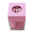 thumbnail image 1 of Transparent Plastic Paperclip Holder - Desktop Dispenser, Large Capacity, Easy to Operate, For Office Supplies, 1 of 5