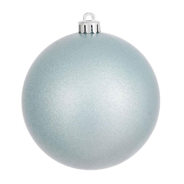 Vickerman N592032DCV Ornement Boule Percée UV Bleu Bébé, 8 Po.