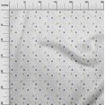 thumbnail image 3 of oneOone Velvet White Fabric Geometric Fabric For Sewing Printed Craft Fabric By The Yard 58 Inch Wide, 3 of 5