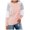 Red, variant on SNKSDGM Fitted Long Sleeve Tops for Women Set Long Sleeve Shirts for Women Women's Loose Crew Neck Striped Splicing Fashion Casual Long Sleeve T Shirt L