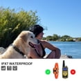 thumbnail image 2 of Heaflex Dog Training Electric Collar 2600ft Remote 4 Modes Light Beep Vibration Shock Waterproof 2 Dogs, 2 of 9