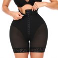thumbnail image 2 of Birdeem Womens Large Body Shaping Pants Zipper Open Crotch High Waist Hip Lifting Tight Pants, 2 of 9