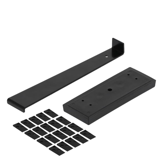 Ensemble d'outils de revêtement de sol, Kit d'installation de plancher Professionnel Noir pour planchers stratifiés pour plancher de bois franc