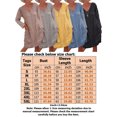 thumbnail image 2 of Bellella Robe Midi pour Femmes à Col en V, Robes T-Shirt à Manches Longues, Unie, avec Poches, Jaune, P, 2 of 2