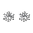 thumbnail image 1 of Wweixi 100x Application Sans Effort Manchon en Aluminium à Double Trou Robuste et Durable 2Ensemble, 1 of 6