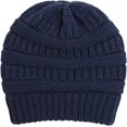 thumbnail image 4 of LinYooLi Bonnet Tricoté pour Femmes, Bonnet d'Hiver Doux et Chaud, 4 of 5