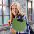 thumbnail image 3 of Tyidzon Plastic Clipboard with Storage, 12 X 9 Inch Plastic Clip Board, Side-Opening Storage Clipboard for Classroom, Teacher, Student, Writing, Green, 3 of 9