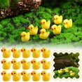thumbnail image 3 of 100/200PCS Mini Rubber Ducks Miniature Resin Ducks Yellow Tiny Duckies, 3 of 8