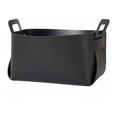 thumbnail image 1 of Storage Basket Leather Organizer Holder Container Box Cosmetic Decoration, 1 of 8