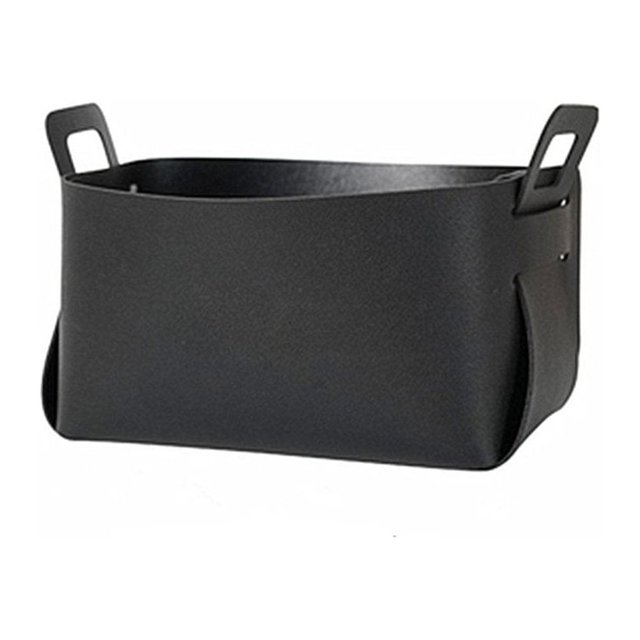 Storage Basket Leather Organizer Holder Container Box Cosmetic Decoration