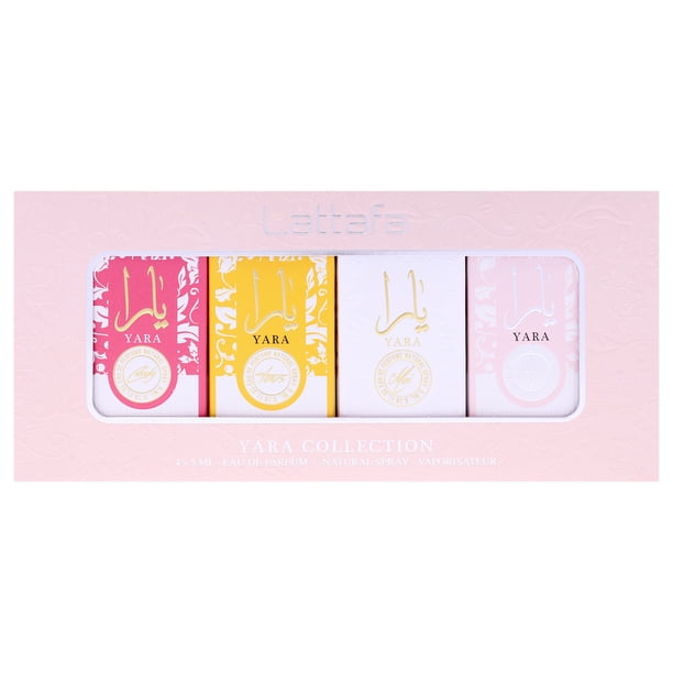 Yara Collection by Lattafa for Women - 4 Pc Mini Gift Set 0.16oz