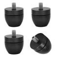 thumbnail image 3 of Speaker Isolation Stand Feet, Multifunctional Aluminum Alloy Audio Shock Absorption Pads CNC Processing  For Sound  Gold,Black,Silver, 3 of 8