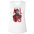 thumbnail image 1 of Hunger Games Nous Tous Blanc Débardeur Musculaire pour Femme T-Shirt, 1 of 2