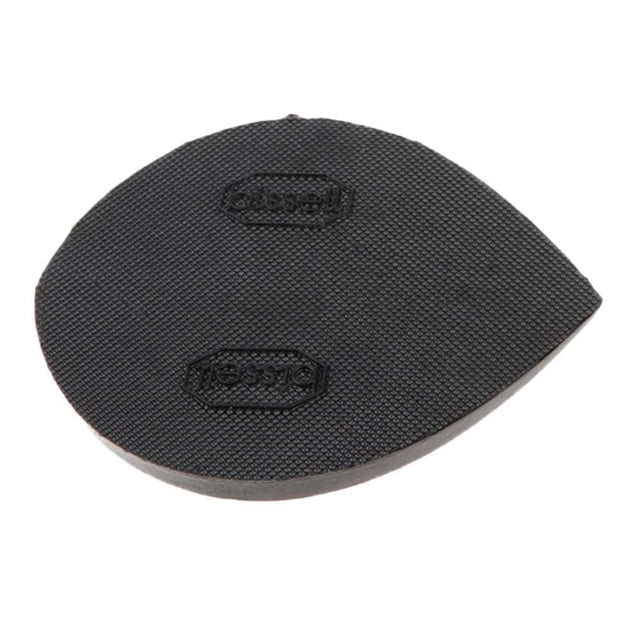 Tachiuwa 2 Paires de Coussinets d'Adhérence en Caoutchouc à Coller pour Talons, Kit de Réparation de Semelle de Chaussure pour Hommes Femmes 6,5 mm
