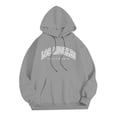 thumbnail image 3 of LUOGENLI Chandails à Capuche pour Hommes Graphiques Mode Automne et Hiver Décontractée Lettres Partie Imprimée Chandail à Capuche à Enfiler Manches Longues Chandail à Capuche Hauts Fermeture Éclair Complète Chandails à Capuche pour Hommes Camouflage Gris1 Taille TTG, 3 of 5