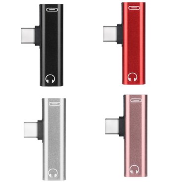 Adaptateur Audio Chargeur Adaptateur Audio Type-c Convertisseur Casque Type-c vers Adaptateur Chargeur 3.5mm