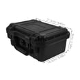thumbnail image 3 of KAKOWELY Hard Tool Case Portable Tool Box Plastic Storage Box Tool Box Organizer For Small Toolbox Tool Storage For Handheld Tools Box Storage Case With Handle,8.46X"X6.5"X3.54", 3 of 4