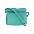 thumbnail image 1 of CTM®  Leather Shoulder Bag Purse with Side Organizer (Women's), 1 of 4
