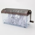 thumbnail image 2 of KLKCMS Mini A4 Paper Shredder Documents Cutting Tool Manual Shredder Desktop Stationery, 2 of 8
