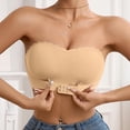 thumbnail image 1 of MIONGO Front Closure Strapless Bra for Everyday Comfort and Leisure Activities - Versatile Design for All Seasons, 1 of 4