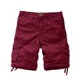 thumbnail image 2 of Matchstick Shorts Cargo à Poches Multiples Coupe Décontractée pour Hommes, 2 of 6
