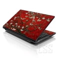 thumbnail image 1 of LSS 17 17,3 Pouces Peau d'Ordinateur Portable Notebook Autocollant Décalque Couverture pour Dell Lenovo Apple Acer Convient de 17 Pouces à 19 Pouces avec 2 Protège-Poignets - Amandiers Rouges, 1 of 1