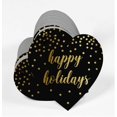 thumbnail image 3 of Inkdotpot Gold Foil Paper Hang Tags Happy Holiday Favor Tags 100 Pieces, 3 of 6
