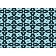 thumbnail image 1 of Ahgly Company Machine Washable Indoor Rectangle Transitional Blue Lagoon Blue Area Rugs, 3' x 5', 1 of 7