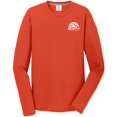thumbnail image 1 of Gravity Outdoor Co. Chemise à Manches Longues Performance - Orange - Logo Blanc - m, 1 of 2
