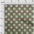 thumbnail image 1 of oneOone Silk Tabby Fabric Tartan Check Print Fabric By The Yard 42 Inch Wide, 1 of 1