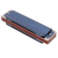 thumbnail image 2 of 10 Hole Harmonica, Fuller Sound Aging Prevention Diatonic Harmonica  For Playing Blue, 2 of 8