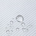 thumbnail image 3 of White Waffle Weave Shower Curtain – 72x78 Inch, Extra Long, Washable Textured Polyester, Elegant Modern Bathroom Decor, Color: System default_17, 3 of 7