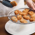 thumbnail image 4 of Gkeoshab Strainers Oil Filter Screen Double Ear Oil Drain Filter Filter Plate Fried Chicken And French Fries Rack Home & Garden, 4 of 9