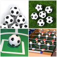 thumbnail image 2 of LNGOOR 14 Pcs Foosball Tabletop Football Replacements Soccer Game Child Black, 2 of 8