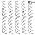 thumbnail image 2 of 10PCS Spiral Bobby Pin Metal Non-scratch Spin Hair Clip Twist Screw Hair Pin, 2 of 10