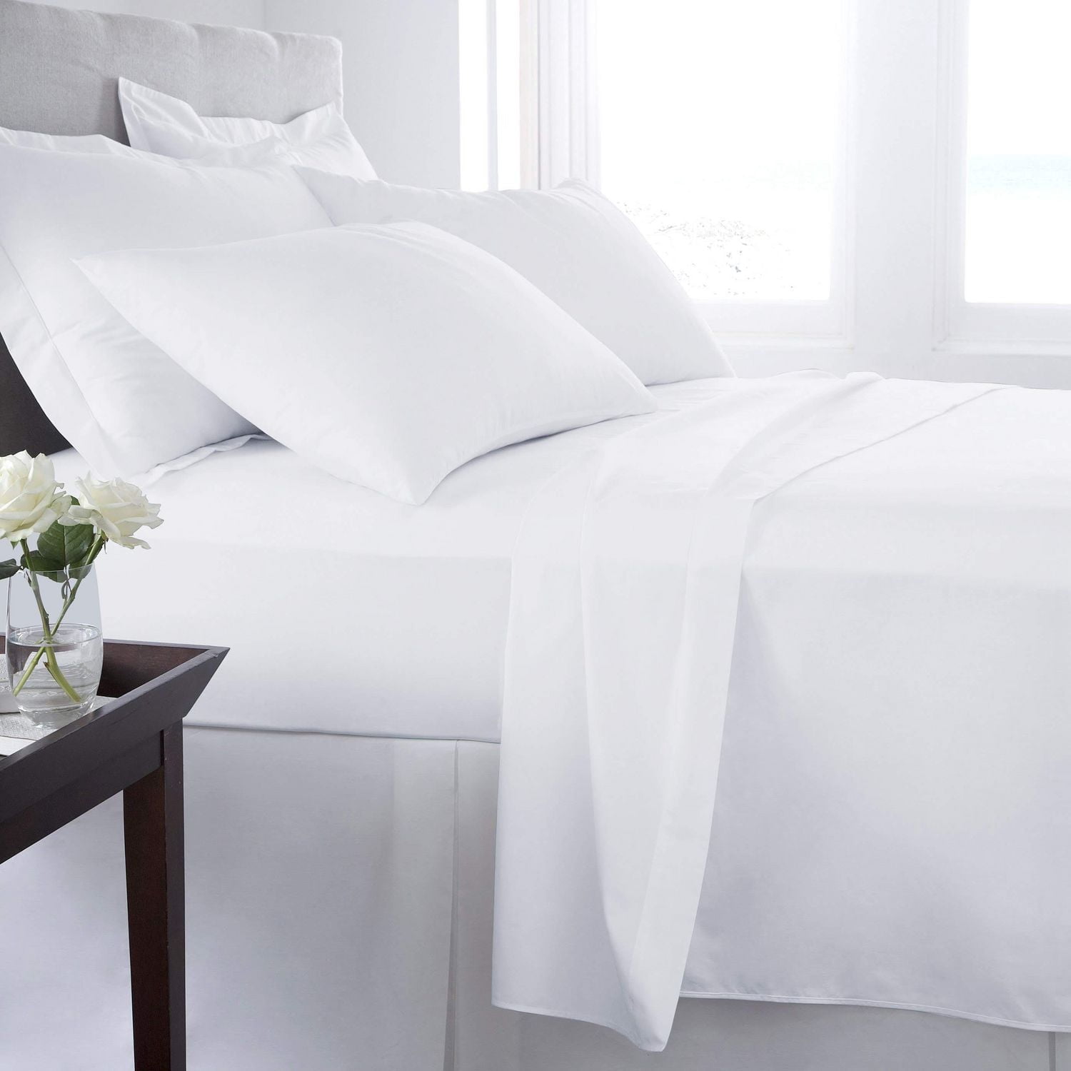 Ensemble de draps Johnson Home 200 TC - Draps 100 % coton