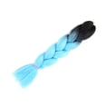 thumbnail image 2 of Festival Gift Naittoop 24 Inch Braiding Hair Extensions High Temperature Synthetic Fibre, Pre Stretched Braiding Hair for Women, 2 of 3
