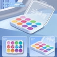 thumbnail image 3 of Makeup Toy Set For Girls With Simulation Lipstick And Brushes 7.09X4.72X2.36In Blue Plastic Pretend Play Washable Accessories Creativity Development For Children Blue, 3 of 8