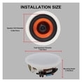thumbnail image 3 of 2PCS Audio Ceiling Bluetooth Speaker Home Recessed Speaker System for Indoor Kitchen Bedroom, 3 of 5