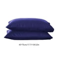 thumbnail image 3 of Pillow Cases Set of 2 Envelope Closure Pillow Covers Soft Brushed Microfiber Fabric Shrinkage and Fade Resistant 17.7*30 Inch Standard Size Machine Washable Bedding Accessories for Home Bedroom Decor, 3 of 6