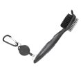 thumbnail image 3 of Golf Club Cleaner Brush Nylon Steel Dual Bristles Cleaning Tool for Golf Accessories, 3 of 7