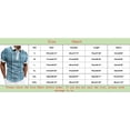 thumbnail image 5 of BOBOGOJP Polo Homme Ajusté T-Shirts Polo de Golf Mode Imprimé (Orange,TTG), 5 of 5