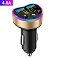 thumbnail image 1 of JaJaBor FM Transmitter Audio Receiver Car MP3 Player 3.1A Dual USB Fast Charging Bluetooth-compatible 5.0 Handsfree Car Kit, 1 of 1