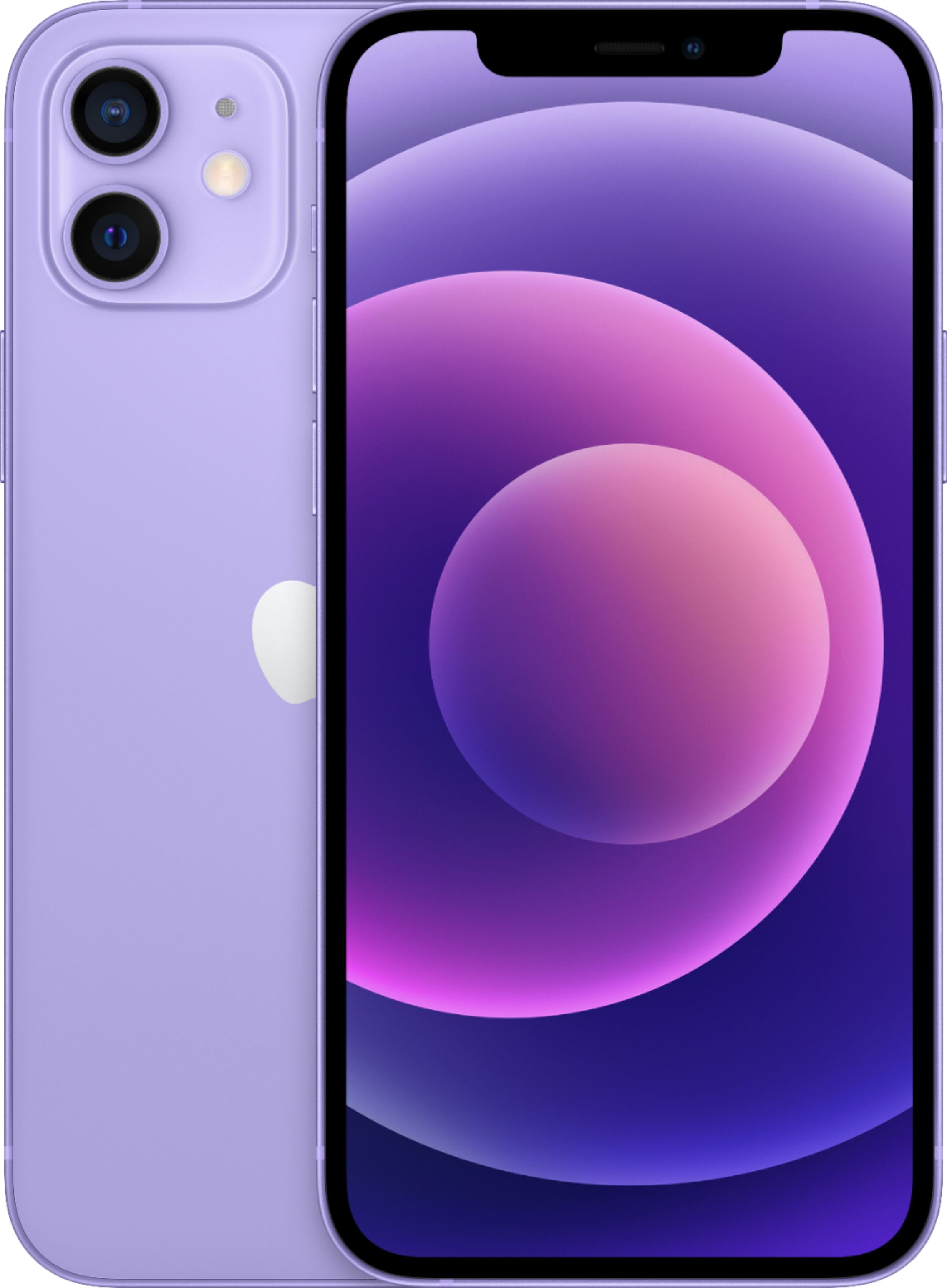 Restauré Apple iPhone 12 Mini - Déverrouillé Tout Opérateur - 256 Go Violet (Remis à Neuf)