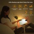thumbnail image 2 of Amdohai LEDs Reading Light Book Clamp Clip Lamp USB Operated/ 3, 2 of 7