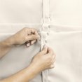 thumbnail image 4 of Camalay Harmony Light Filtering Adhesive Fastener Cascade Roman Shade 27 x 64 in Natural, 4 of 6