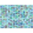 thumbnail image 1 of Ahgly Company Machine Washable Indoor Rectangle Transitional Tron Blue Area Rugs, 2' x 5', 1 of 7
